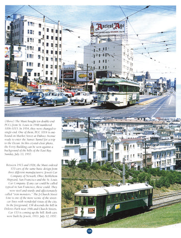 Streetcar Scenes of the 1950s In Color (Digital Reprint)