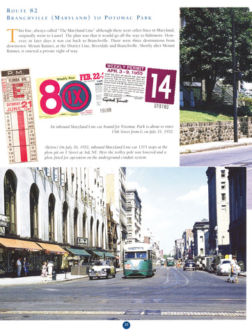 Streetcar Scenes of the 1950s In Color (Digital Reprint)