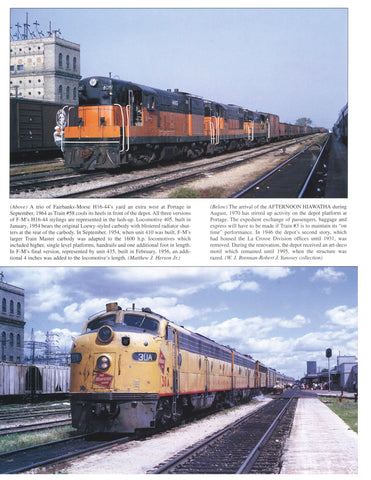 The Milwaukee Road In Color Volume 3: Wisconsin and Michigan (Digital Reprint)