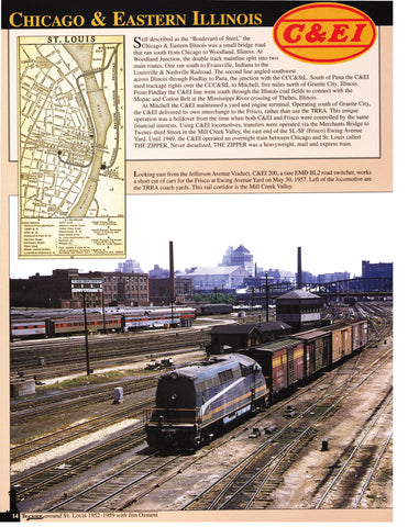 Trackside around St. Louis 1952-1959 with Jim Ozment (Digital Reprint)