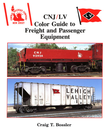 CNJ/LV Color Guide to Freight and Passenger Equipment (Digital Reprint)