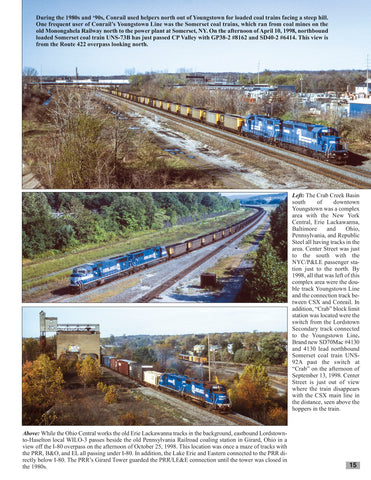 Mahoning Valley Rails In Color 1988-2006