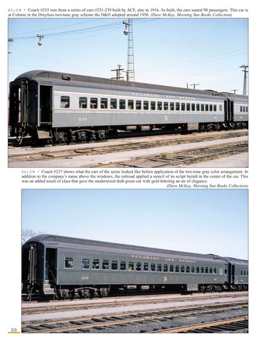 Delaware & Hudson Railway Through Passenger Service In Color