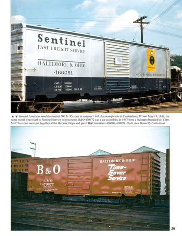 1950s Freight Car Color Guide Volume 1: Boxcars