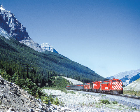 Canadian Pacific Thru the Rockies (Softcover)