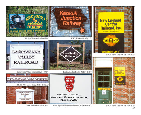Railroad Signs Volume 2 (Softcover)