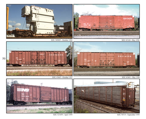 Freight Car Color Portfolio, Book #6: NS-YKR, The Work of Emery Gulash (Softcover)