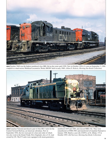 Canadian National Power In Color Volume 2: First Generation MLW and CLC Roadswitchers
