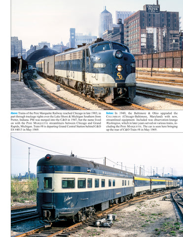 Chicago Intercity Passenger Trains In Color
