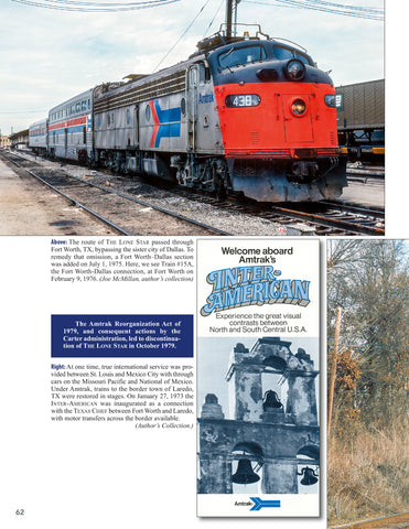 Chicago Intercity Passenger Trains In Color Volume 2: Early Amtrak 1971-1984