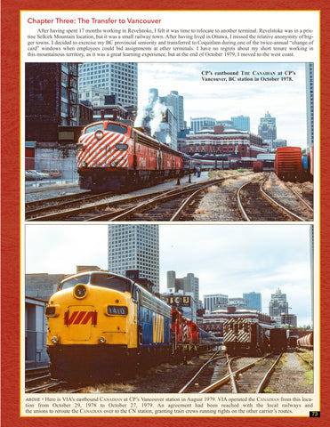 Canadian Pacific Trackside 1977-2012 with Conductor John Cowan (Trk #122)