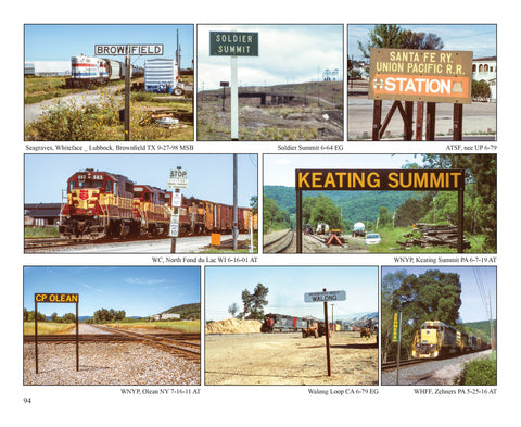 Railroad Signs Volume 1 (Softcover)