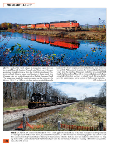 Bessemer and Lake Erie Railroad In Color Volume 2: 1994-2019