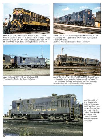 Norfolk & Western Railway Power In Color V2: 1955-82 1st Gen. Roadswitchers