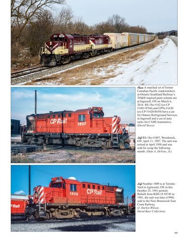 Canadian Pacific Power In Color Volume 2: First Generation Roadswitchers