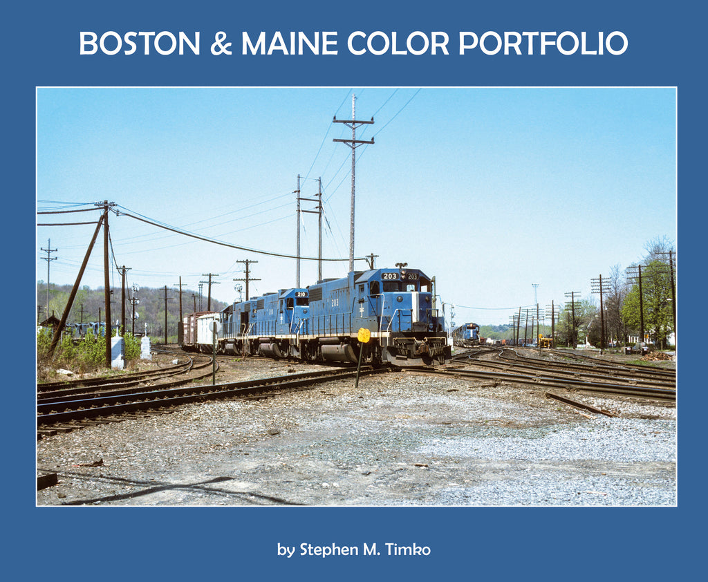 Boston & Maine Color Portfolio (Softcover)<br><i><small>July 1, 2023 Release</small></i>