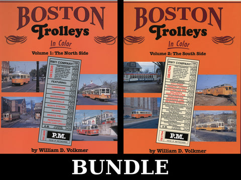 Boston Trolleys In Color Volumes 1 and 2 Bundle (Digital Reprints)
