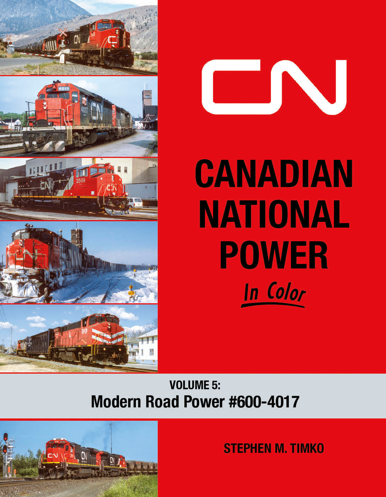 Canadian National Power In Color Volume 5: Modern Road Power #600-4017