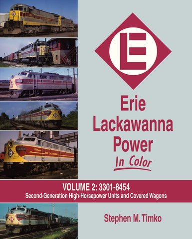 Erie Lackawanna Power In Color ﻿Volume 2: #3301-8454