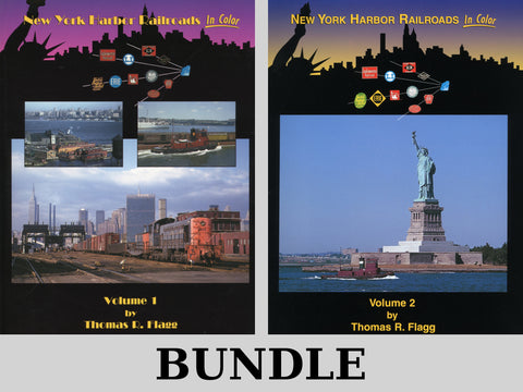 New York Harbor Railroads In Color Volumes 1 and 2 Bundle (Digital Reprints)