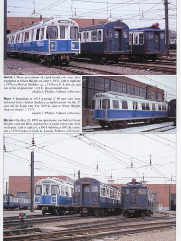 Boston Trolleys In Color Volume 1: The North Side (Digital Reprint)