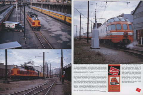 Milwaukee Road In Color Volume 5: Pacific Extension 1941-1961 (Digital Reprint)