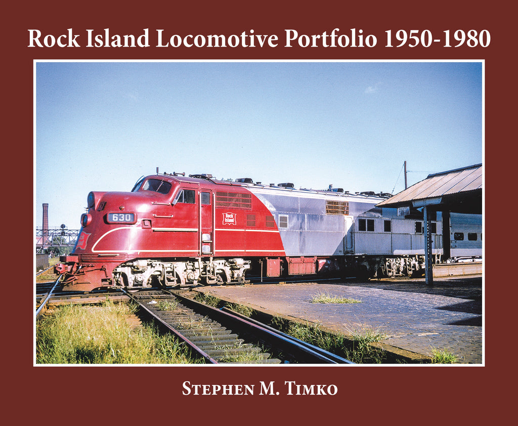 Rock Island Locomotive Portfolio 1950-1980 (Softcover)