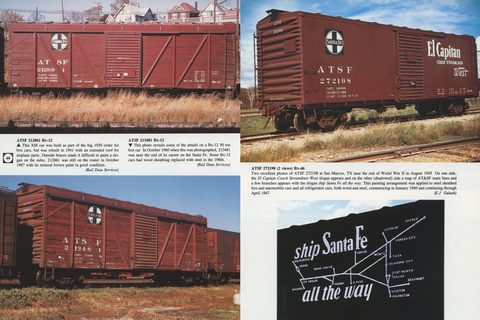 ATSF Color Guide to Freight and Passenger Equipment (Digital Reprint)