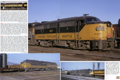 Spokane Portland and Seattle Railway In Color: Diesels of the Northwest's Own Railway (Digital Reprint)