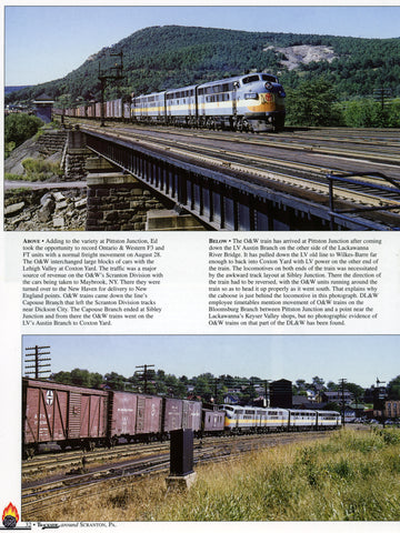 Trackside around Scranton, PA. 1952-1976 with Edward S. Miller (Digital Reprint)