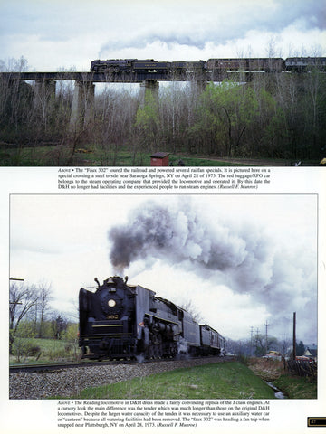 Delaware & Hudson Steam In Color (Digital Reprint)