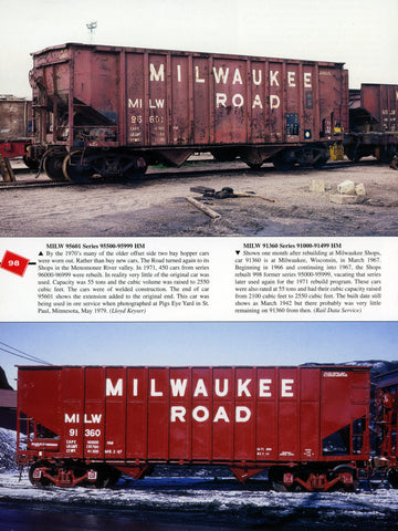 Milwaukee Road Color Guide to Freight and Passenger Equipment Volume 2 (Digital Reprint)