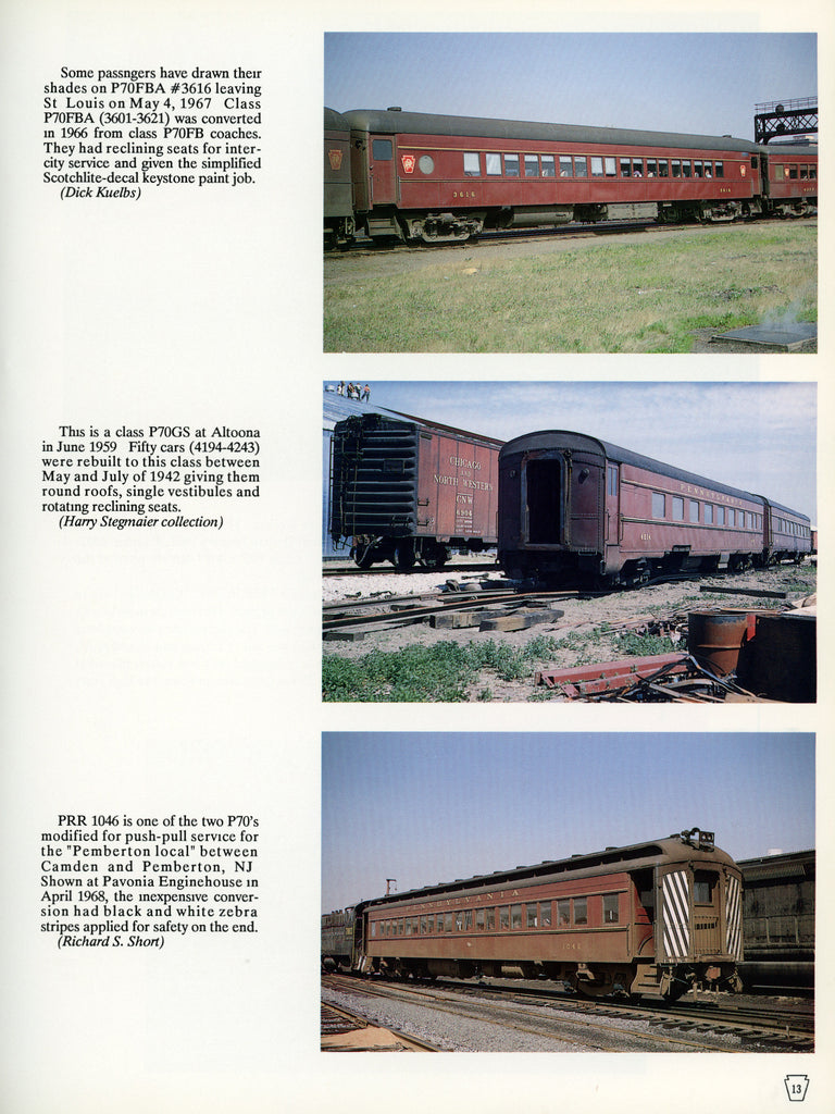 Fast Freight Prr PRR Color Guide to Freight and Passenger Equipment (Digital Reprint ...