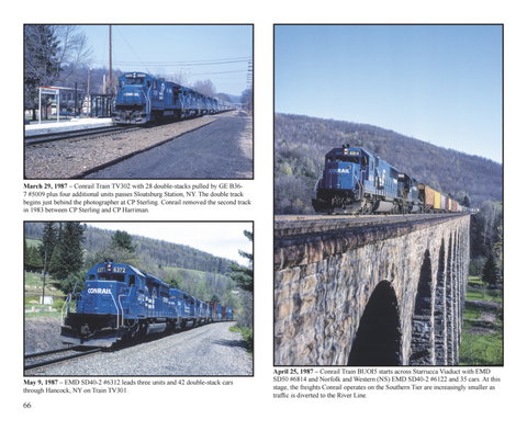 CONRAIL – D&H – NYS&W: Operations on New York State's Southern Tier and Related Trackage after 1976 (Softcover)