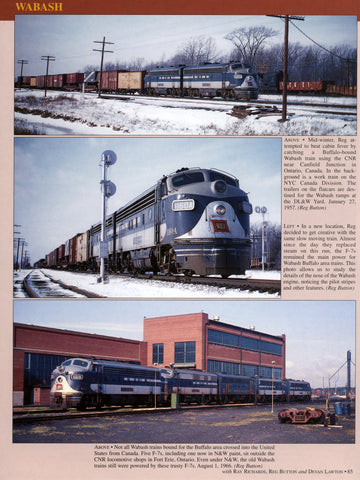 Trackside around Buffalo 1953-1976 with Ray Richards, Reg Button & Devan Lawton (Digital Reprint)